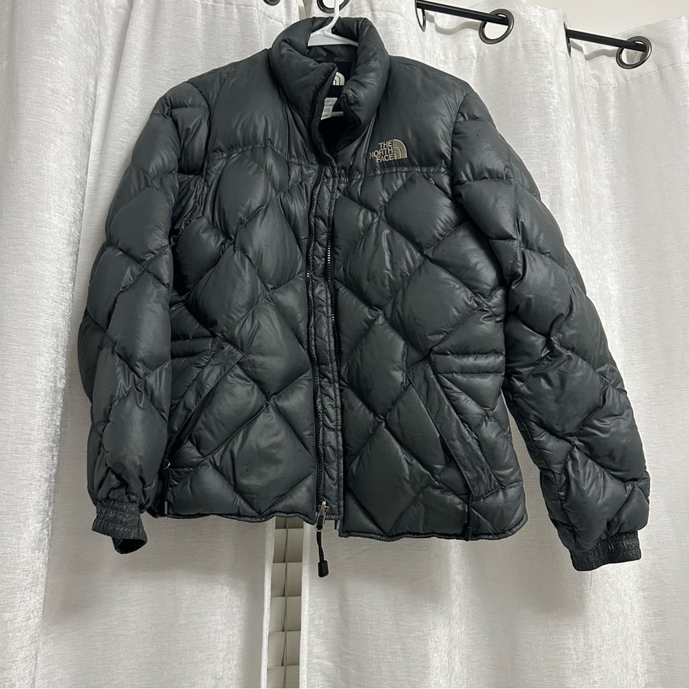 The North Face Gray Puffer Jacket